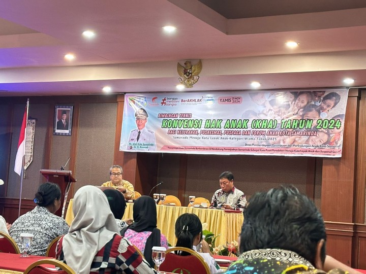 Mohon ijin menyampaikan 21/11/2024 Kasi Kesra Kelurahan Jawa mengikuti Bimtek konvensi hak anak (KHA) Tahun 2024