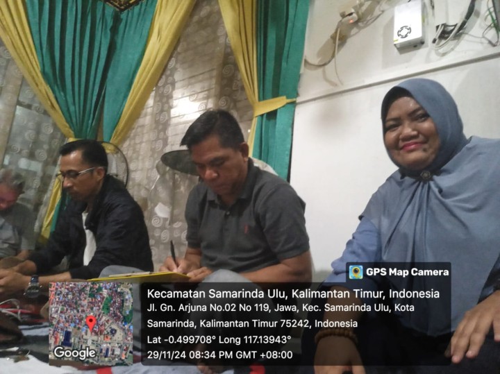 Mohon ijin menyampaikan 29/11/2024 Lurah Jawa, Kasi Kesra dan Kasi Ekobang Kelurahan Jawa mengikuti Kegiatan Rembuk Warga di RT. 07 berjalan aman dan lancar 