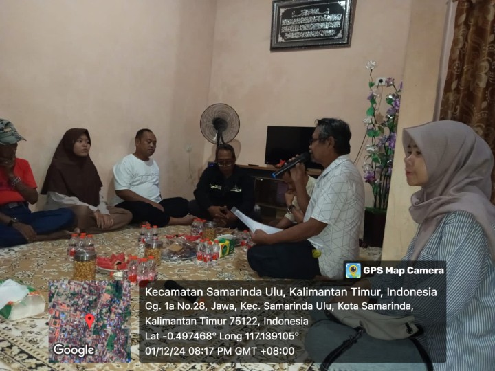 Mohon ijin menyampaikan 30/11/2024 mengikuti Kegiatan Rembuk warga RKPD 2026 di RT 20 bersama Pak Lurah Pokmas Arjuna cemerlang pendamping sapras Bu RT dan warga RT 20
