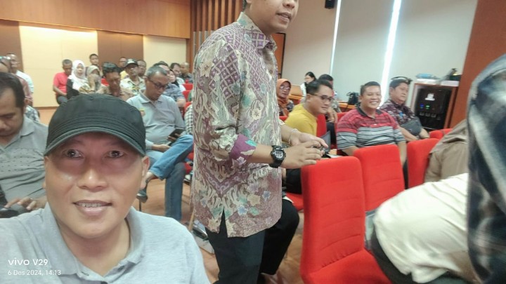 Mohon ijin menyampaikan 6/12/2024 Kasi Pemerintahan Kelurahan Jawa menghadiri Rapat Sosialisasi Perda No. 7 RTRW Kota Samarinda Tahun 2023-2043