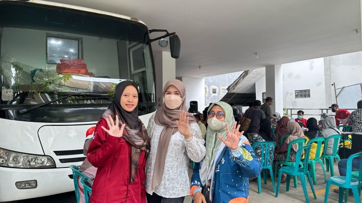 Mohon ijin menyampaikan 14/2/2025 Kasi Kesra Kegiatan Pemeriksaan Rontgen gratis pd warga kel. Jawa di Kelurahan DadiMulya diadakan oleh PKM segiri