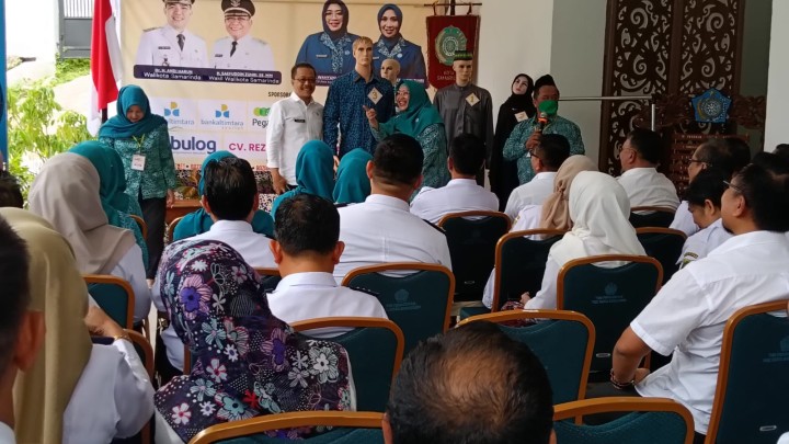 Mohon ijin menyampaikan 19/3/2025 Lurah Jawa menghadiri Acara Bazar Ramadhan 2025 PKK kota Samarinda