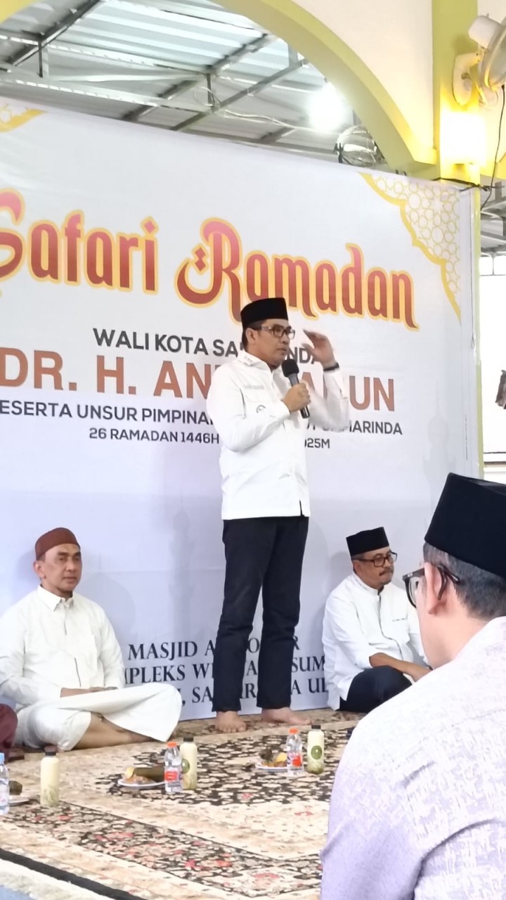Mohon ijin menyampaikan 26/3/2025 Lurah Jawa meghadiri Acara Safari Ramadhan