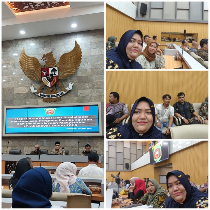 Mohon ijin menyampaikan 11/4/2025 Kasi Ekobang LH Kel. Jawa mengikuti Rakor Probebaya 2025 di Ruang Mangkupelas Balai Kota Samarinda
