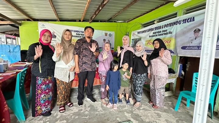 Mohon izin menyampaikan 21/4/2025 Kasi Kesra Kelurahan Jawa Kunjungan Posyandu Tanjung dan Kenanga bareng Petugas Pukesmas pak Rifai