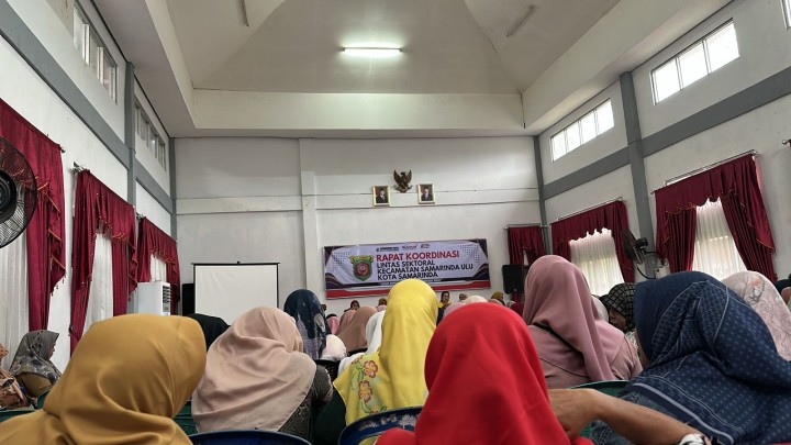 Mohon Izin menyampaikan 29/4/2025 Kasi Kesra Kelurahan Jawa menghadiri Kegiatann Rapat Koordinsai Lintas Sektoral Kecamatan Samarinda Ulu Kota Samarinda di Aula Kecamatan Samarinda Ulu