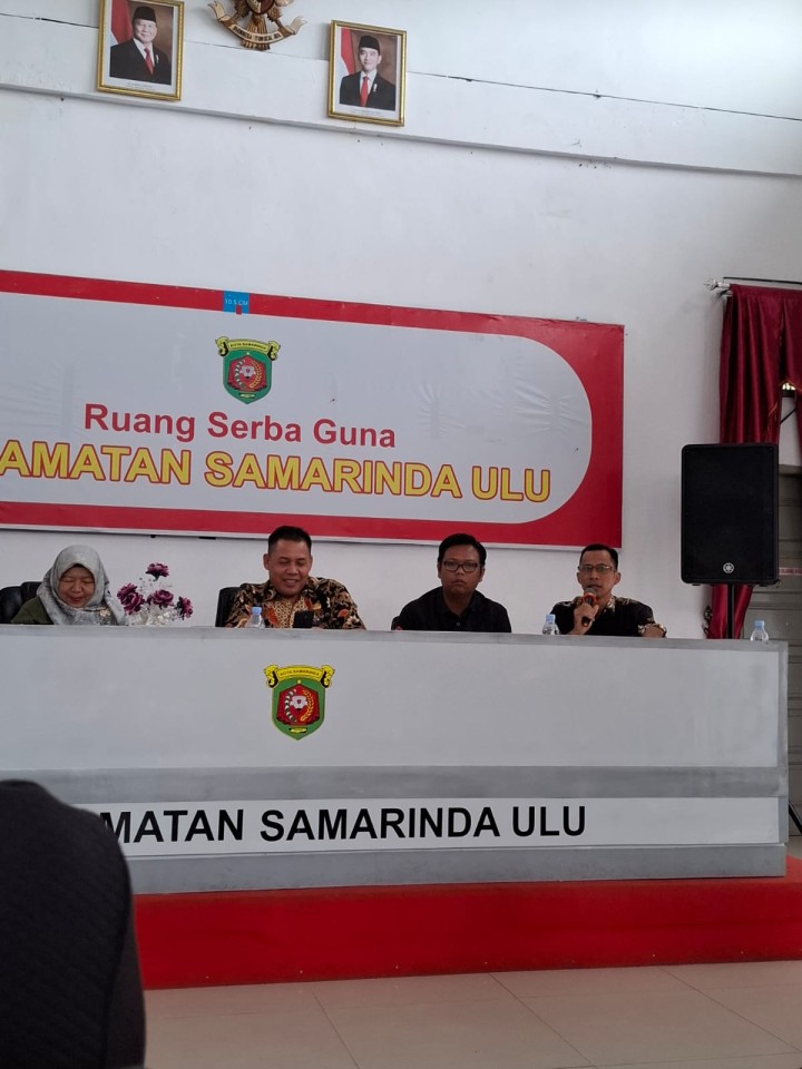 Mohon izin menyampaikan 02/5/2025 Lurah Jawa menghadiri Rapat Pelaksanaan Drainase Jl. Pasundan dan Jl. Ks Tubun di Aula Kecamatan Samarinda Ulu