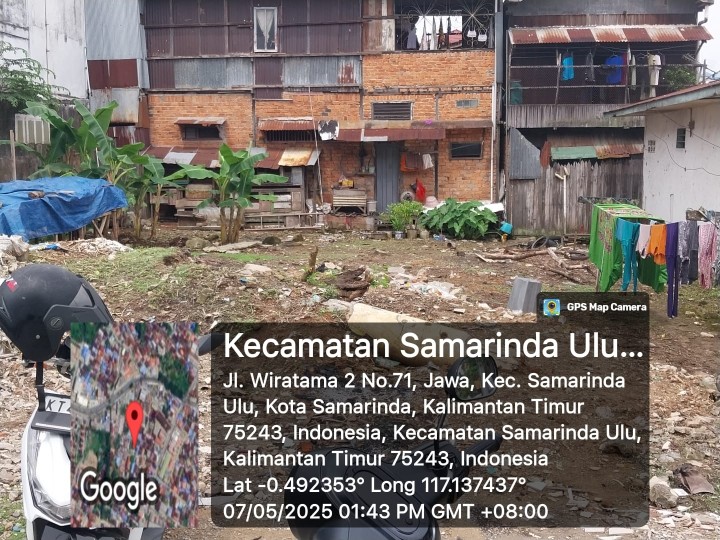 Mohon izin menyampaikan 07/5/2025 Staf Kasi Pemerintahan Kegiatan Pengukuran tanah / Pemecahan Jl. Wiratama 2 RT. 27