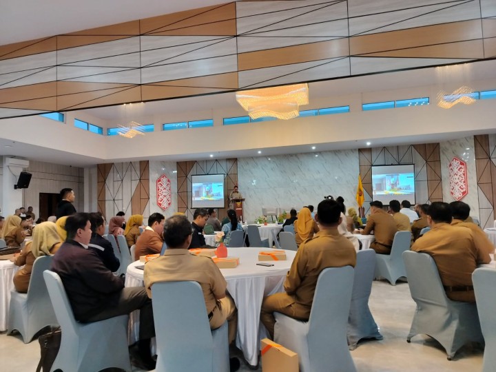 Mohon izin menyampaikan 27/05/2025 Lurah Jawa menghadiri Acara Musrenbang Rencana Pembangunan Jangka Menengah Daerah (RPJMD) Kota Samarinda 2025-2029