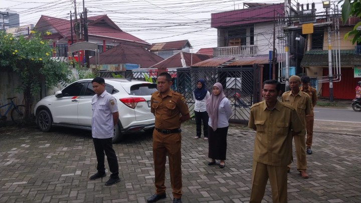Mohon izin menyampaikan 02/06/2025 Apel Rutin di Halaman Kantor Kelurahan Jawa