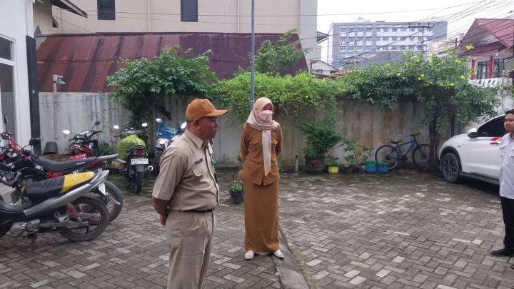 Mohon izin menyampaikan 02/06/2025 Apel Rutin di Halaman Kantor Kelurahan Jawa