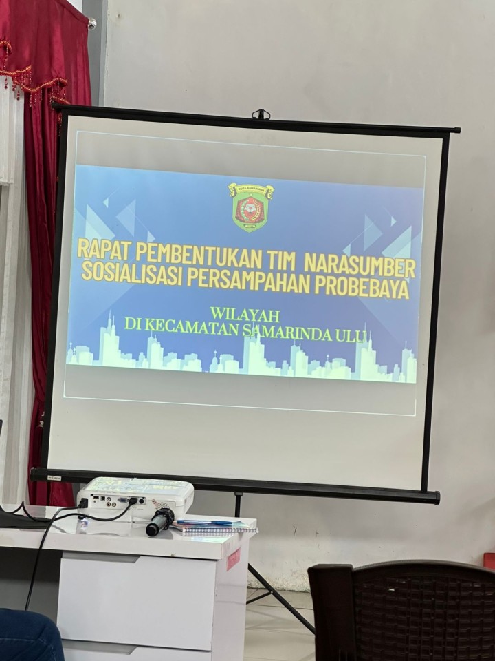 Mohon izin menyampaikan 05/06/2025 Lurah Jawa, PPTK Sapras dan PPTK Pemberdayaan Masyarakat menghadiri Rakor Pembentukan Tim Narasumber Sosialisasi Persampahan Probebaya di Wilayah Kecamatan Samarinda Ulu