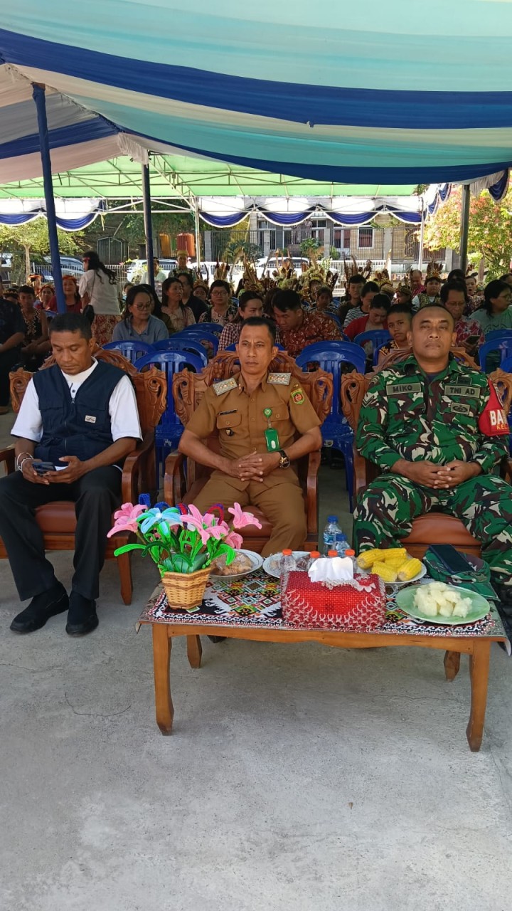 Mohon izin menyampaikan 10/06/2025 Lurah Jawa dan Babinsa Kelurahan Jawa menghadiri Kegiatan Acara Pentas Seni Sekolah Dasar Katolik 1 WR.Soepratman