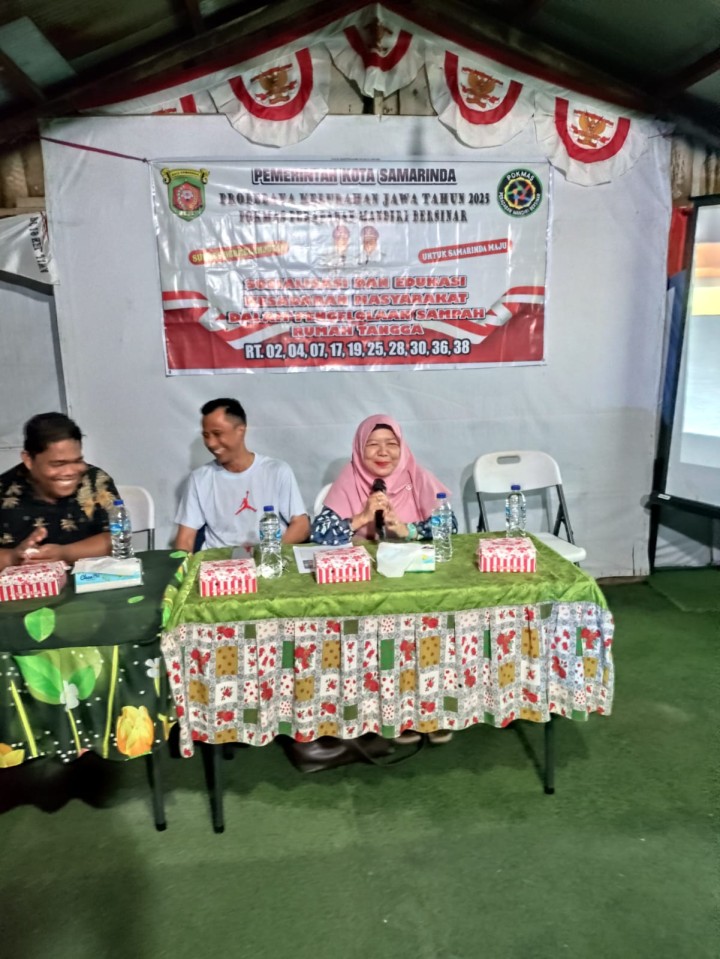 Mohon izin menyampaikan 15/06/2025 Sosialisai dan Edukasi Kesadaran Masyarakat dlm pengelolaan Sampah dan menjadi Narasumber di RT. 19 Kelurahan Jawa Kecamatan Samarinda Ulu
