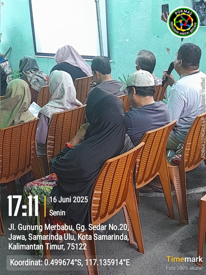 Mohon izin menyampaikan 16/6/2025 Lurah Jawa dan Kasi Ekobang & LH Kelurahan Jawa Menghadiri Kegiatan Sosialisasi Pilah Sampah Rumah Tangga di RT 02 Kelurahan Jawa