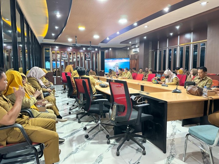Mohon izin menyampaikan 24/6/2025 Kasi Ekobang & LH dan Kasi Kesra menghadiri Rapat Pengendalian Pelaksanaan Probebaya TW  II tahun 2025 di Baperida Kota Samarinda