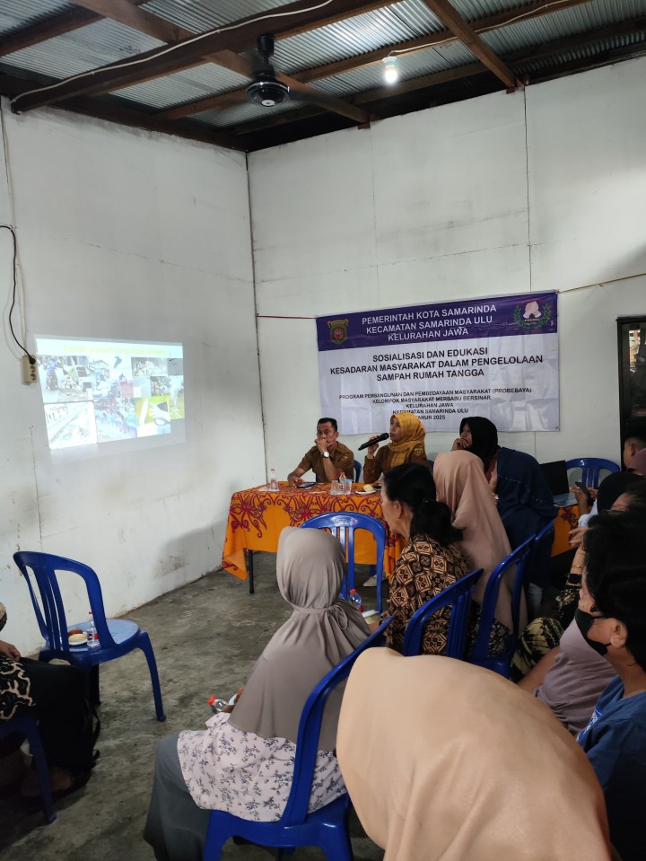 Mohon izin menyampaikan 24/6/2025 Sosialisasi dan Edukasi penanganan Sampah Rumah Tangga di RT 27 Bersama Pak Lurah dan Kasi Kesra sebagai Narsum Pokmas Merbabu bersinar Kelurahan Jawa