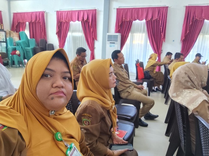 Mohon izin menyampaikan 8/7/2025 Kasi Ekobang & LH Mengikuti Kegiatan Radalok TW 1 & TW 2 di Aula Kecamatan Smd Ulu, dengan Narsum dari Adbang Kota Samarinda (Pak Diky)