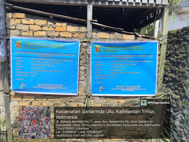 Mohon izin menyampaikan 14/7/2025 Lurah Jawa, Kasi Ekobang & LH Beserta Staff Peninjauan Sarpras Probebaya 2025 (Pembuatan Tutup Parit & Gorong2 Ram Besi) di RT. 16 Kel. Jawa - Pokmas AC