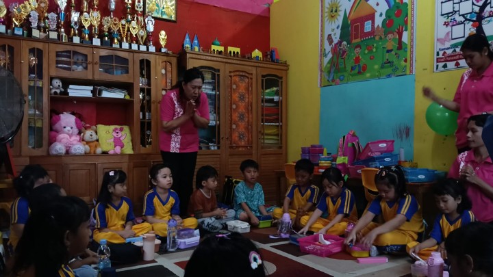 Mohon izin menyampaikan 15/7/2025 monitoring MPLS  Paud TK FAJAR HARAPAN  oleh Lurah dan Bunda Paud serta jajaran Nya