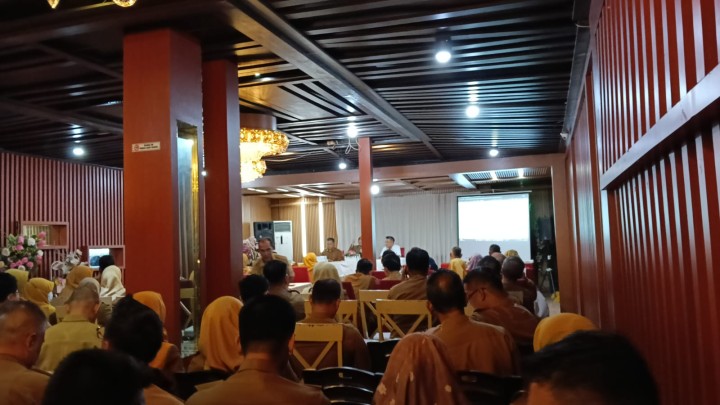 Mohon izin menyampaikan 15/7/2025 Lurah Jawa meghadiri kegiatan Rakor Persiapan pembagian beras Untuk warga kurang mampu