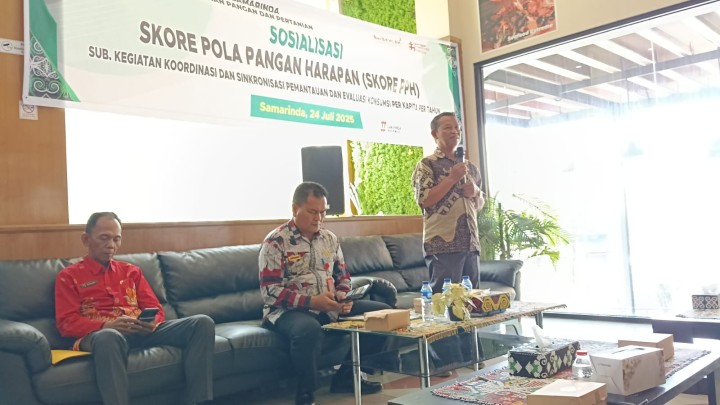 Mohon izin menyampaikan 24/7/2025 Lurah Jawa menghadiri Kegiatan Sosialisasi  Skore Pola pangan harapan (SkorePPH)