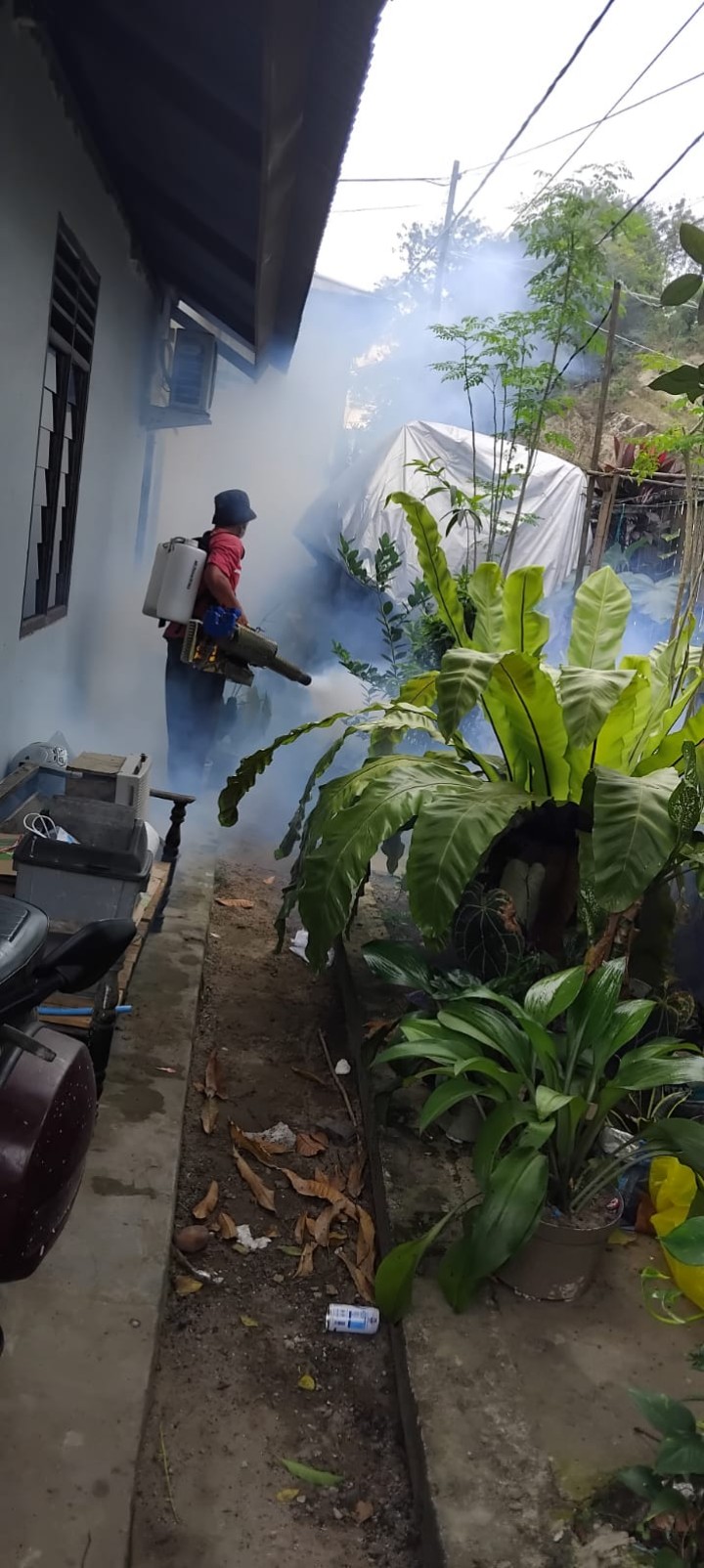 Mohon izin menyampaikan 27/07/2025 Lurah Jawa menghadiri Giat 1. Mengadakan Foging di RT 25   2. Monitoring Gotong Royong di RT 22 3. Monitoring Gotong Royong di RT 26