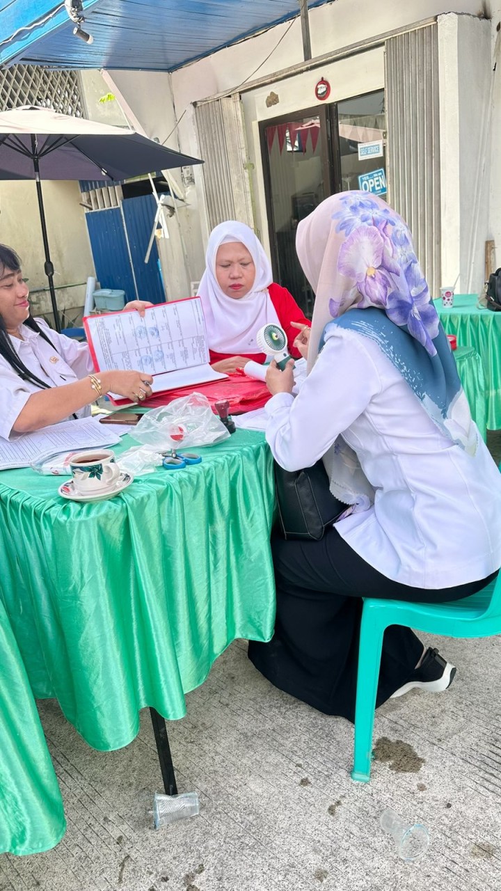 Mohon izin menyampaikan 20/8/2025 Lurah dan Kasi Kesra Kelurahan Jawa Kegiatan kunjungan Posyandu Rindana RT 08 dan Posyandu Anthurium RT 21,20 dan 38 dan sekaligus Pemberian Vitamin A kpd Balita dan Baduta oleh Lurah,Kasi kesra,PKM Pasundan,pokja 4 TP.PKK Kecamatan dan pokja 4 TP PKK kelurahan serta Kader msg" Posyandu