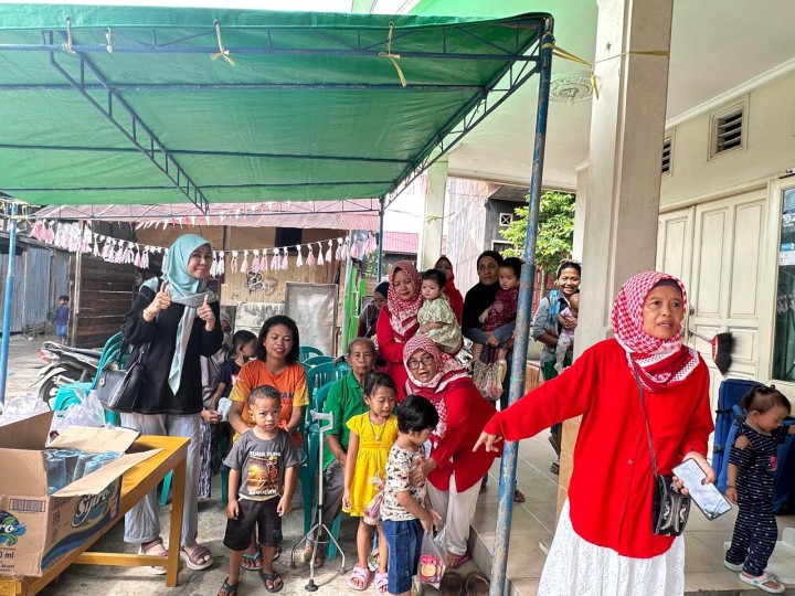 Mohon izin menyampaikan 22/8/2025 Kasi Kesra Kel. Jawa Kunjungan Posyandu Akasia RT 02 dan RT 03,Posyandu Kenanga RT 23,24 dan 33, Posyandu Tanjung RT 22, pemberian vit A dan obat cacing bersama PKM Pasundan memastikan capaian kunjungan balita 100%