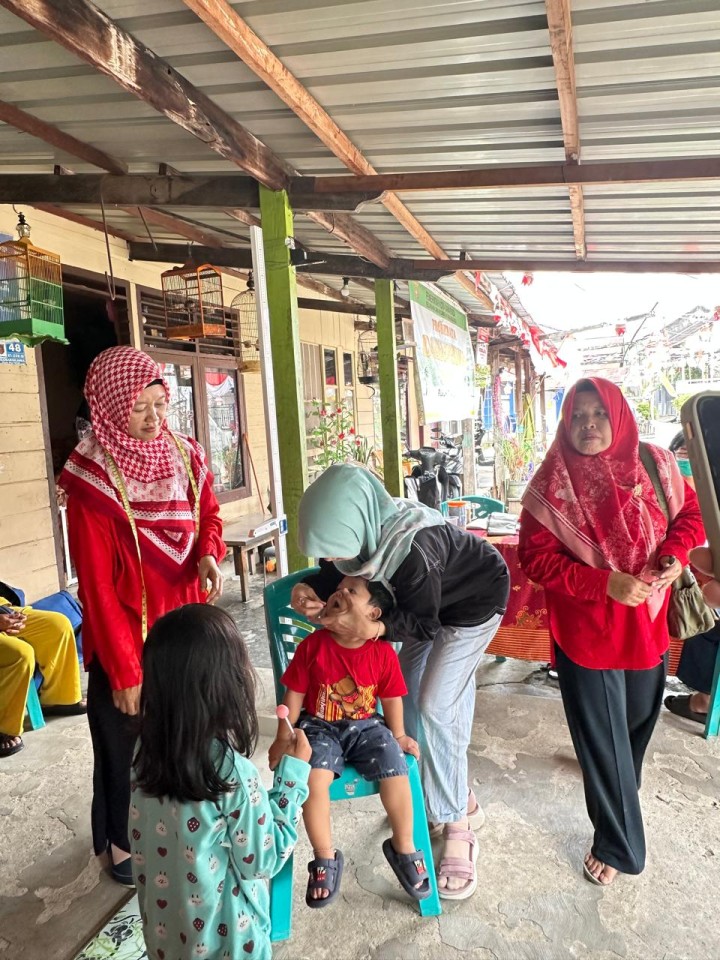 Mohon izin menyampaikan 22/8/2025 Kasi Kesra Kel. Jawa Kunjungan Posyandu Akasia RT 02 dan RT 03,Posyandu Kenanga RT 23,24 dan 33, Posyandu Tanjung RT 22, pemberian vit A dan obat cacing bersama PKM Pasundan memastikan capaian kunjungan balita 100%