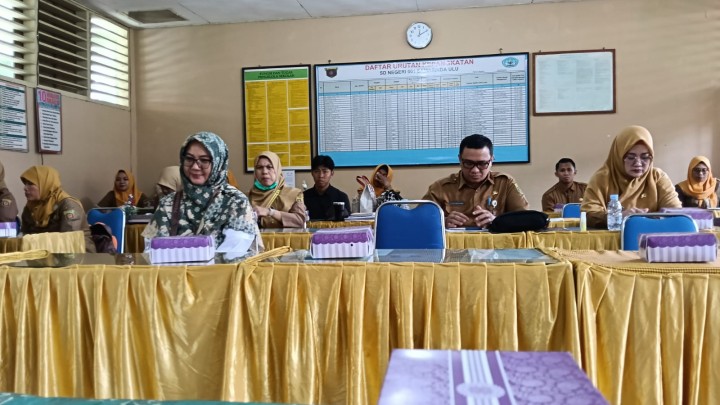 Mohon izin menyampaikan 8/9/2025 Penilaian Tingkat UKS Tingkat Kota Samarinda, Kelurahan Jawa menghadir Lurah dan Kasi Kesra dalam Evaluasi penilaian di SDN 001 Kelurahan Jawa Kecamatan Samarinda Ulu