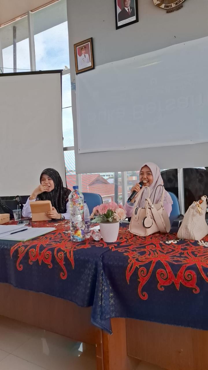Mohon izin menyampaikan 10/9/2025 Kasi Kesra menghadiri Kegiatan Pertemuan Rutin PKK Kelurahan Jawa di Lantai III Kelurahan Jawa
