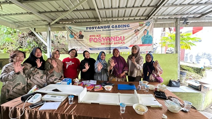 Mohon izin menyampaikan 12/9/2025 Kasi Kesra Kunjungan Posyandu Gading RT 09 dan 10 bersama petugas PKM Pasundan, ketua RT dan kader Posyandu gading