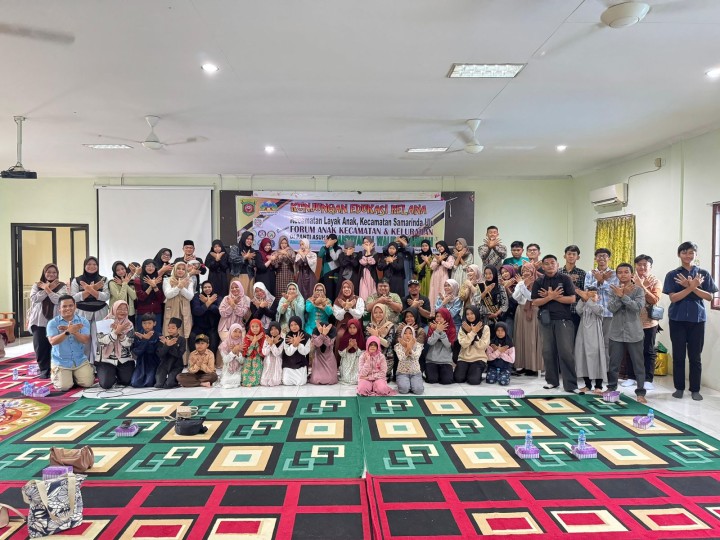 Mohon izin menyampaikan 13/9/2025  kegiatan Kunjungan Edukasi Kelana Forum Kecamatan Layak Anak Kecamatan samarinda Ulu Forum Anak Kelurahan dan Kecamatan Samarinda Ulu di Panti Asuhan Aisyiyah Al Walidurrahman di Jln Siradj salman Hadir : Kasi kesra,staff Sekretariat dan KLA kelurahan Jawa
