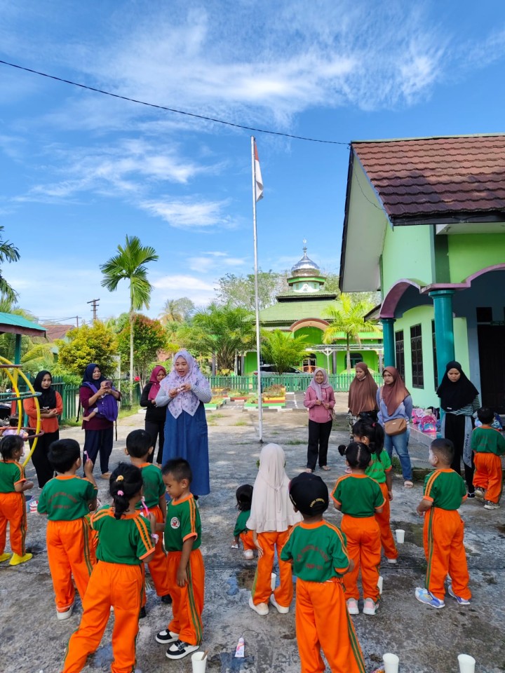 Kegiatan Sikat Gigi Massal Paud Kartika Ceria