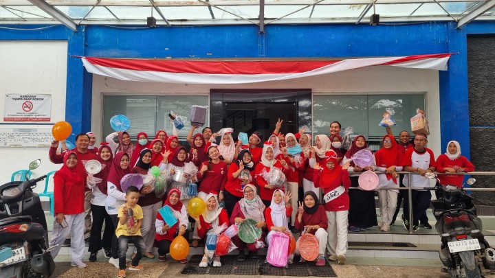 Semarak Keseruan Peringatan 17 Agustus Puskesmas Kampung Baqa