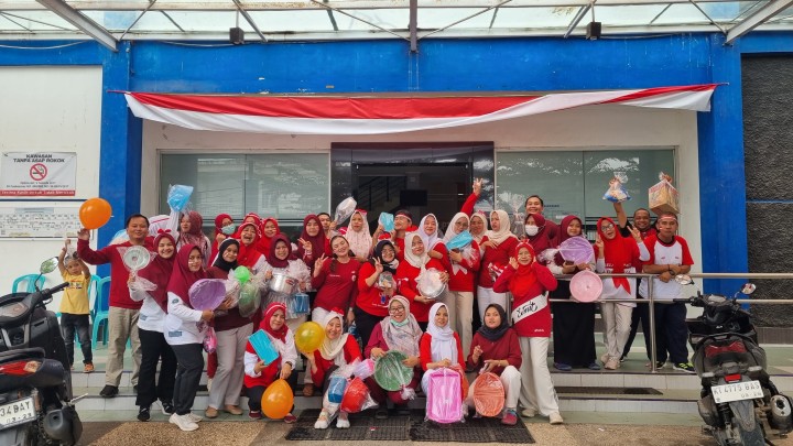 Semarak Keseruan Peringatan 17 Agustus Puskesmas Kampung Baqa