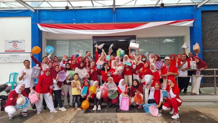 Semarak Keseruan Peringatan 17 Agustus Puskesmas Kampung Baqa