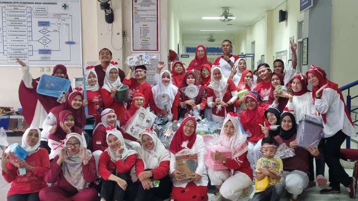 Semarak Keseruan Peringatan 17 Agustus Puskesmas Kampung Baqa