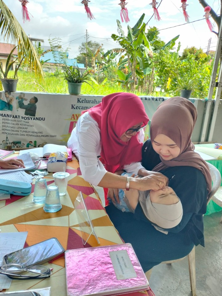 Bulan Vitamin A dan Obat Cacing, Posyandu Ramania Agustus