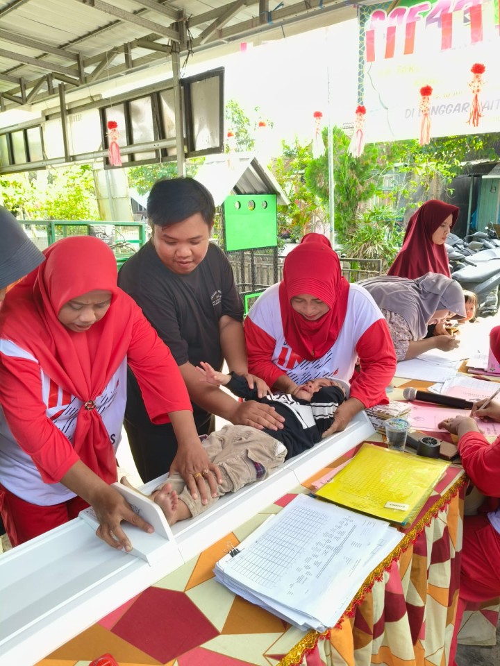 Bulan Vitamin A dan Obat Cacing, Posyandu Ramania Agustus