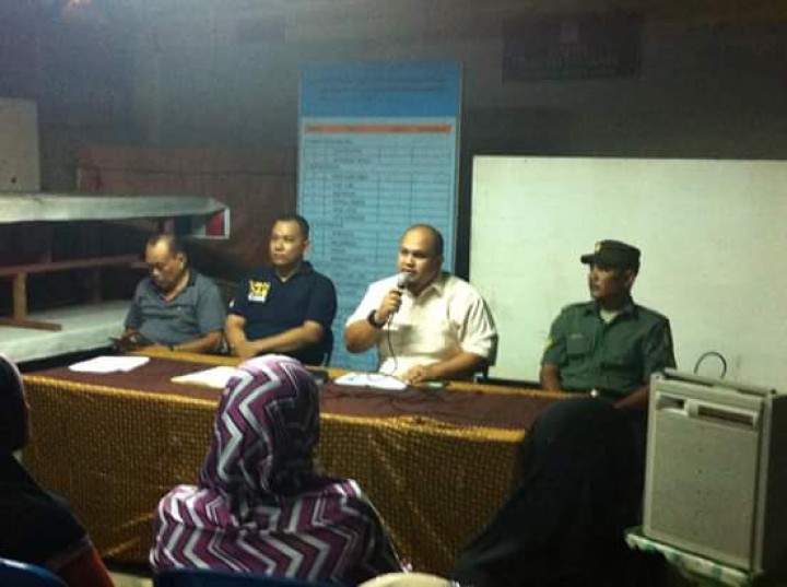 Rakor masalah Kamtibmas dan persiapan peresmian Musholla Ar-Ridho Kel.Karang Anyar