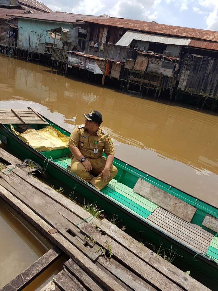 Kegiatan Ke lokasi RT.23 Jl. Meranti Karang Anyar