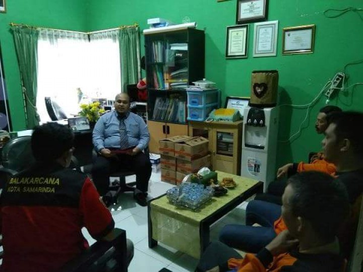 Kunjungan dalam rangka Silaturahmi Balakrcana Batuah Mandiri dengan Lurah Karang Anyar, Rabu, 02 Mei 2018