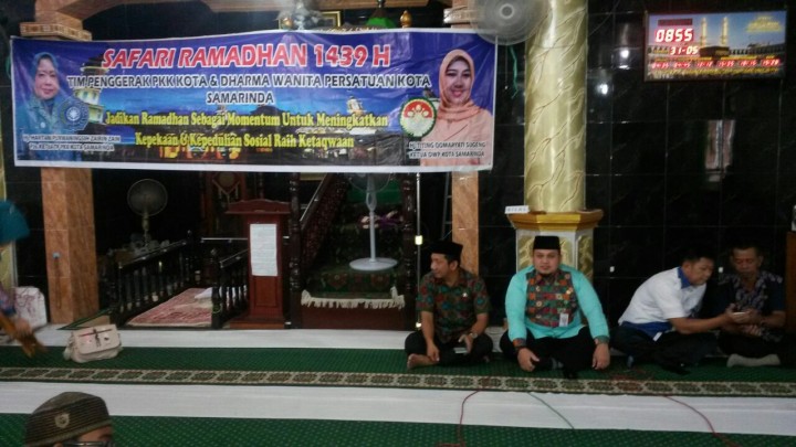 Safari Ramadhan 1439 H,  31 Mei 2018 di Mesjid Al Imran RT.23 Karang Anyar