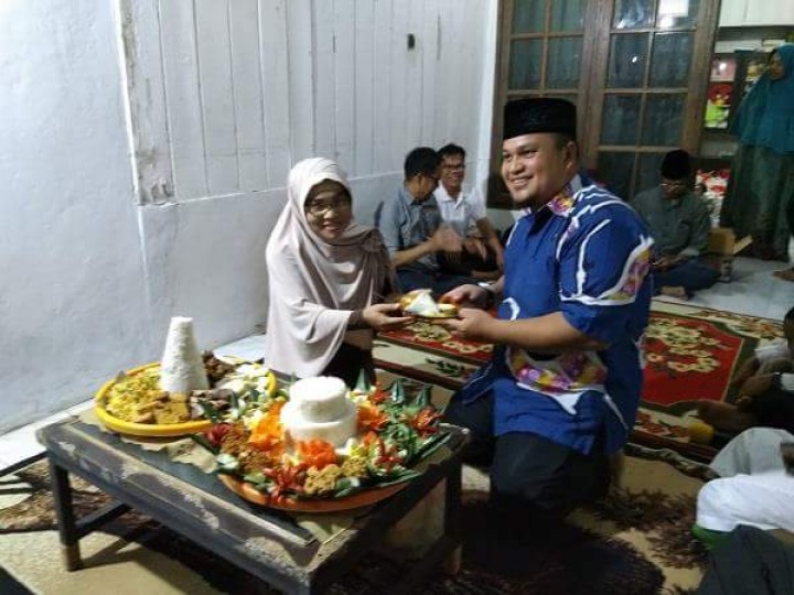 Acara Syukuran Kemerdekaan RI ke 73 tahun 2018 di RT.13, Jalan Cendana Gg.16 Karang Anyar
