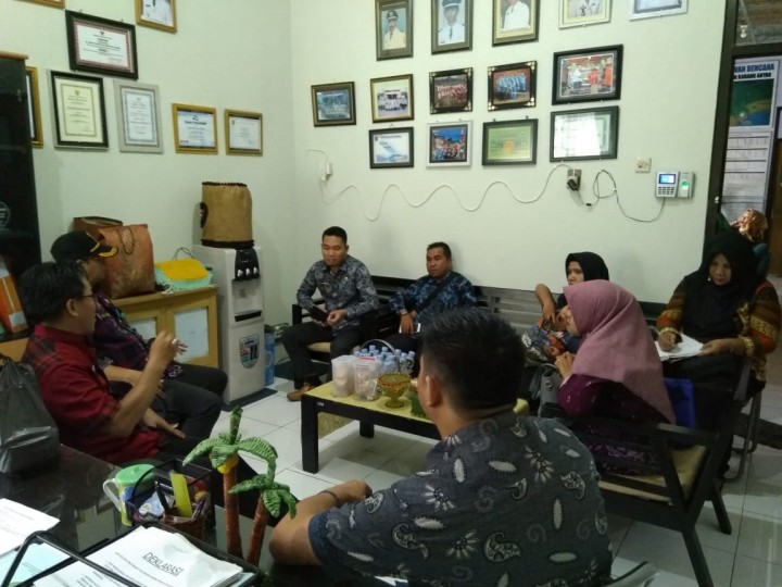 Kunjungan kerja dari Kelurahan Bugis-Tanjung Redeb-Berau pada hari Kamis, 15 November 2018.