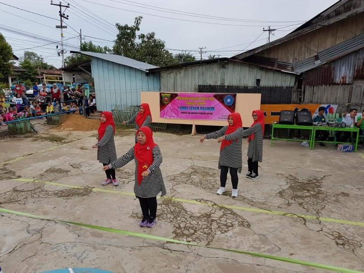 Lomba Senam Maumere Tk.Karang Anyar dalam Rangka Hari Ibu tahun 2018, 18-12-2018