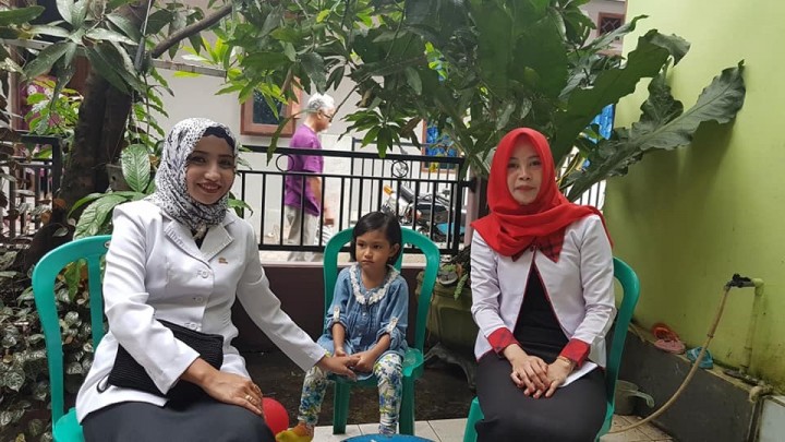 Kunjungan Posyandu Asparagus Rt. 12 Kelurahan Karang Anyar bersama Ibu Shofea Ketua PKK & Lurah Karang Anyar Bpk Dinvi dan Kasie Ekbang Ibu Mardiana pada hari Rabu, 23-01-2019
