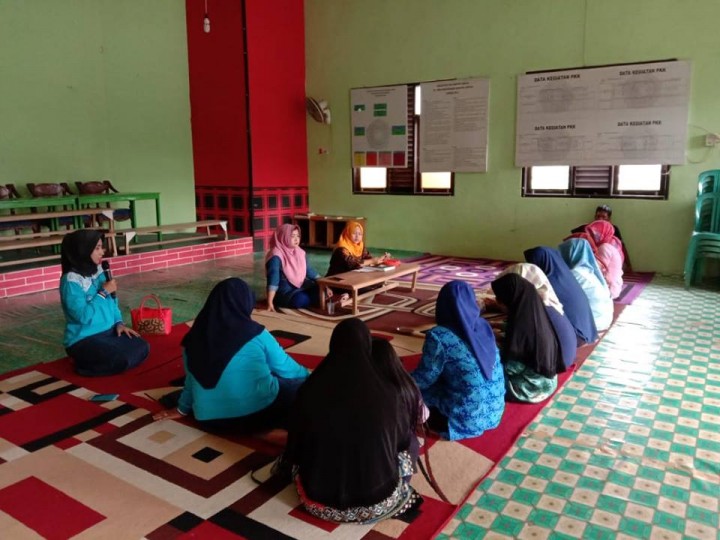 23 Februari 2019, Pertemuan rutin TP. PKK, Posyandu dan Dasawisma Kel. Karang Anyar yang dipimpin oleh Ketua TP. PKK Kel. Karang Anyar Ibu Shorea Helminasari,S.IP,MA
